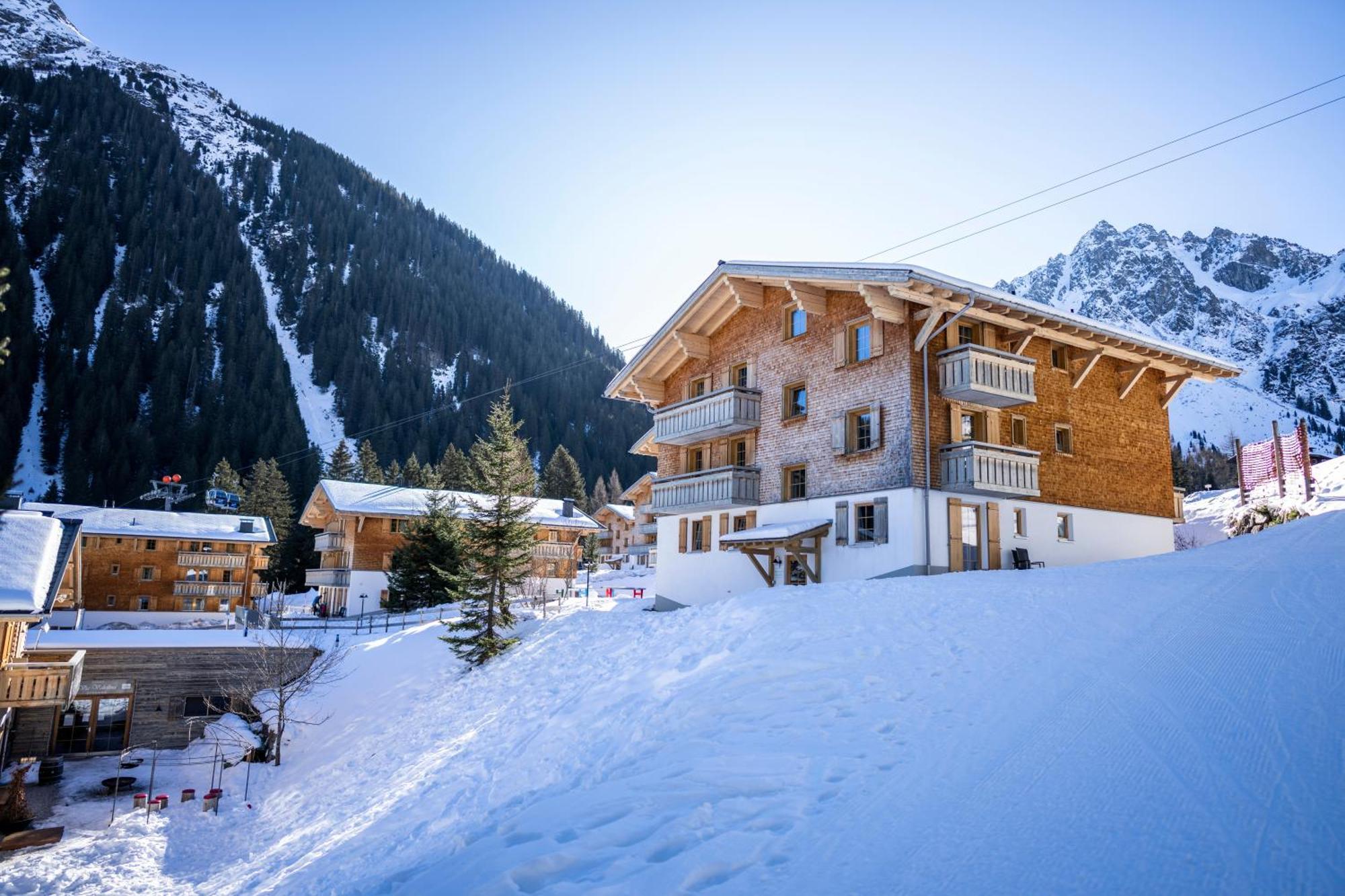 Landal Hochmontafon Hotell Gargellen Exteriör bild