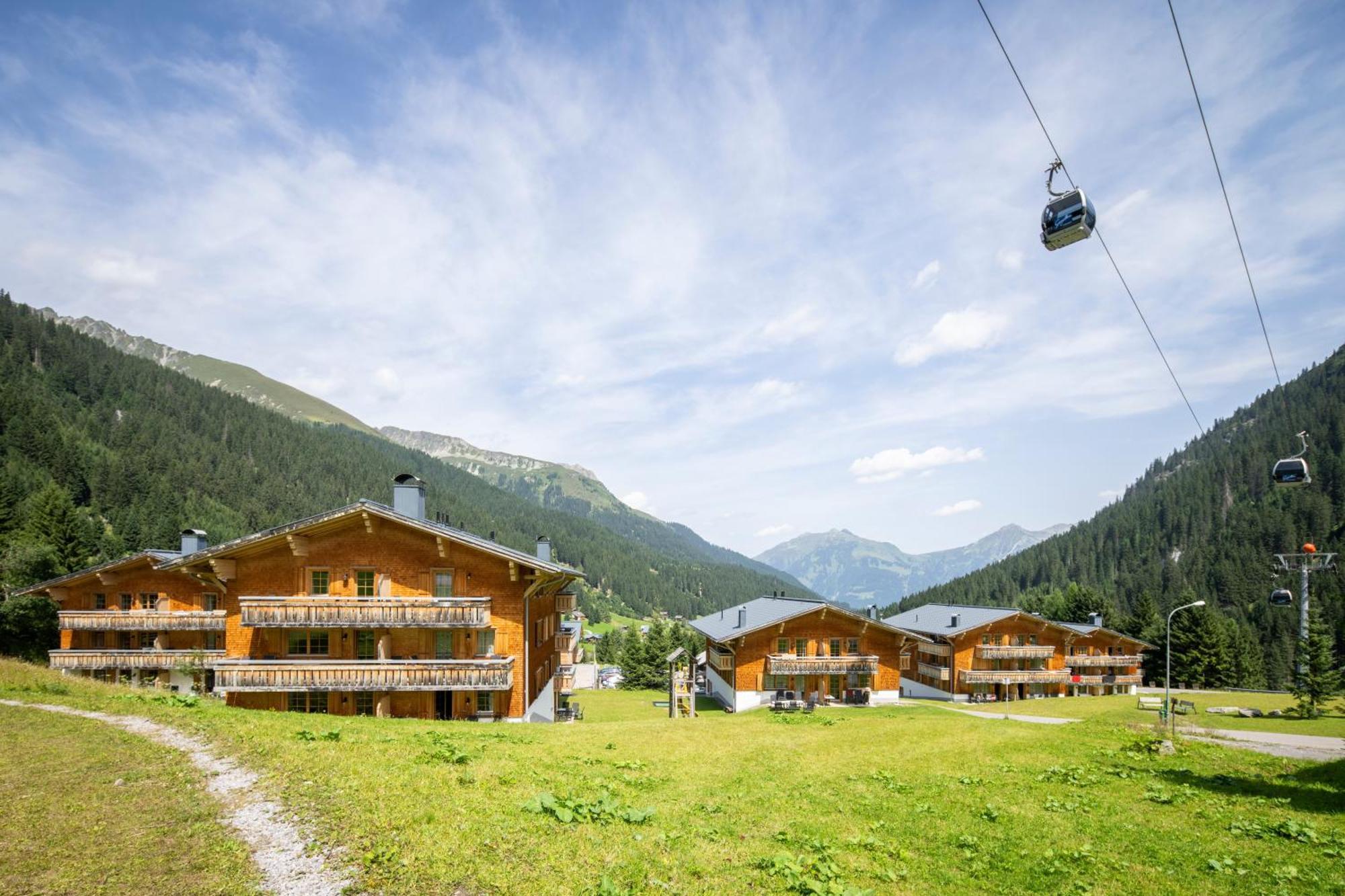Landal Hochmontafon Hotell Gargellen Exteriör bild