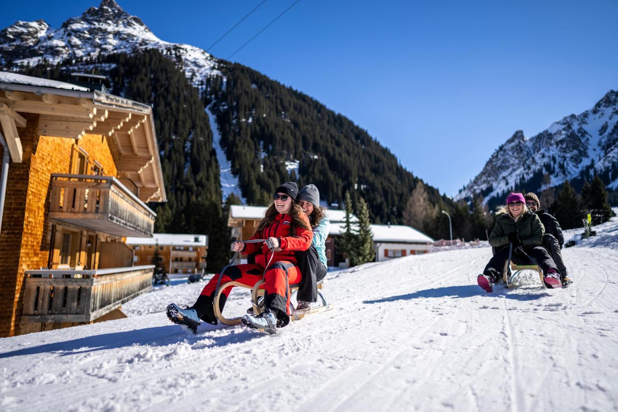 Landal Hochmontafon Hotell Gargellen Exteriör bild