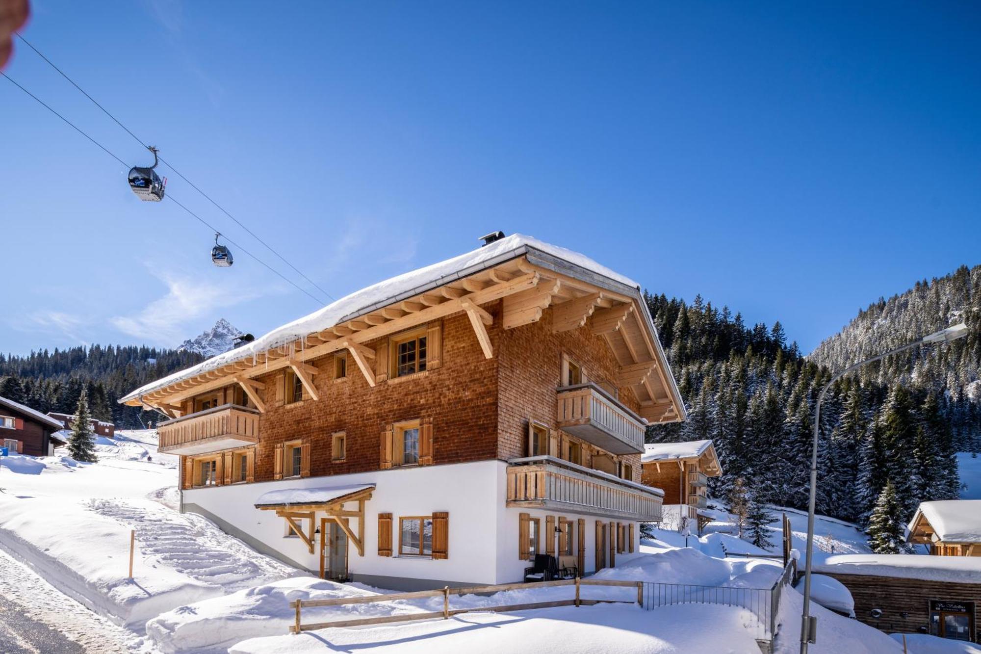 Landal Hochmontafon Hotell Gargellen Exteriör bild
