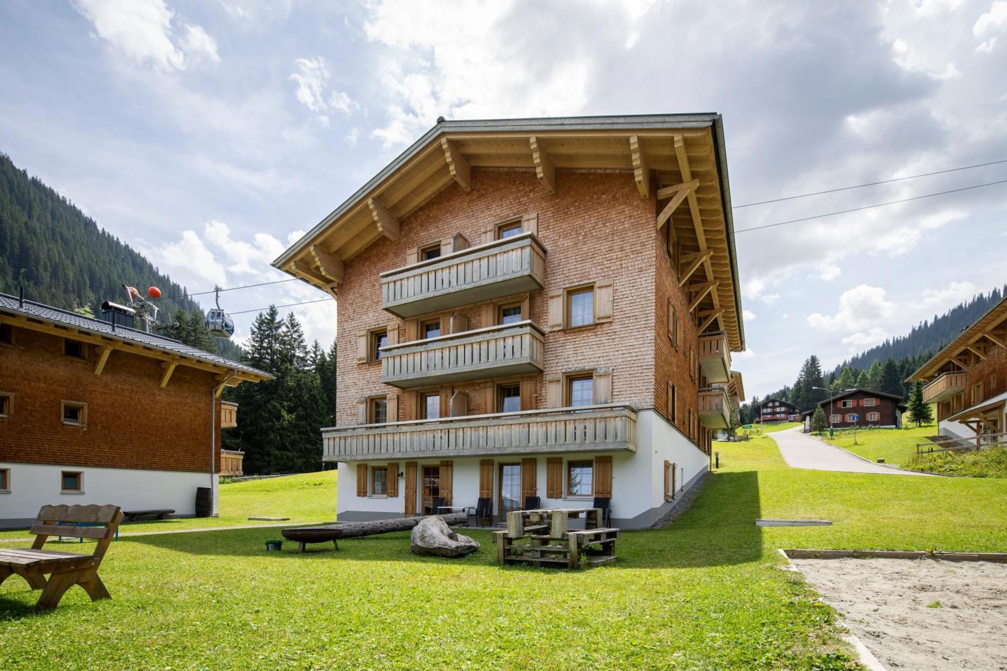 Landal Hochmontafon Hotell Gargellen Exteriör bild