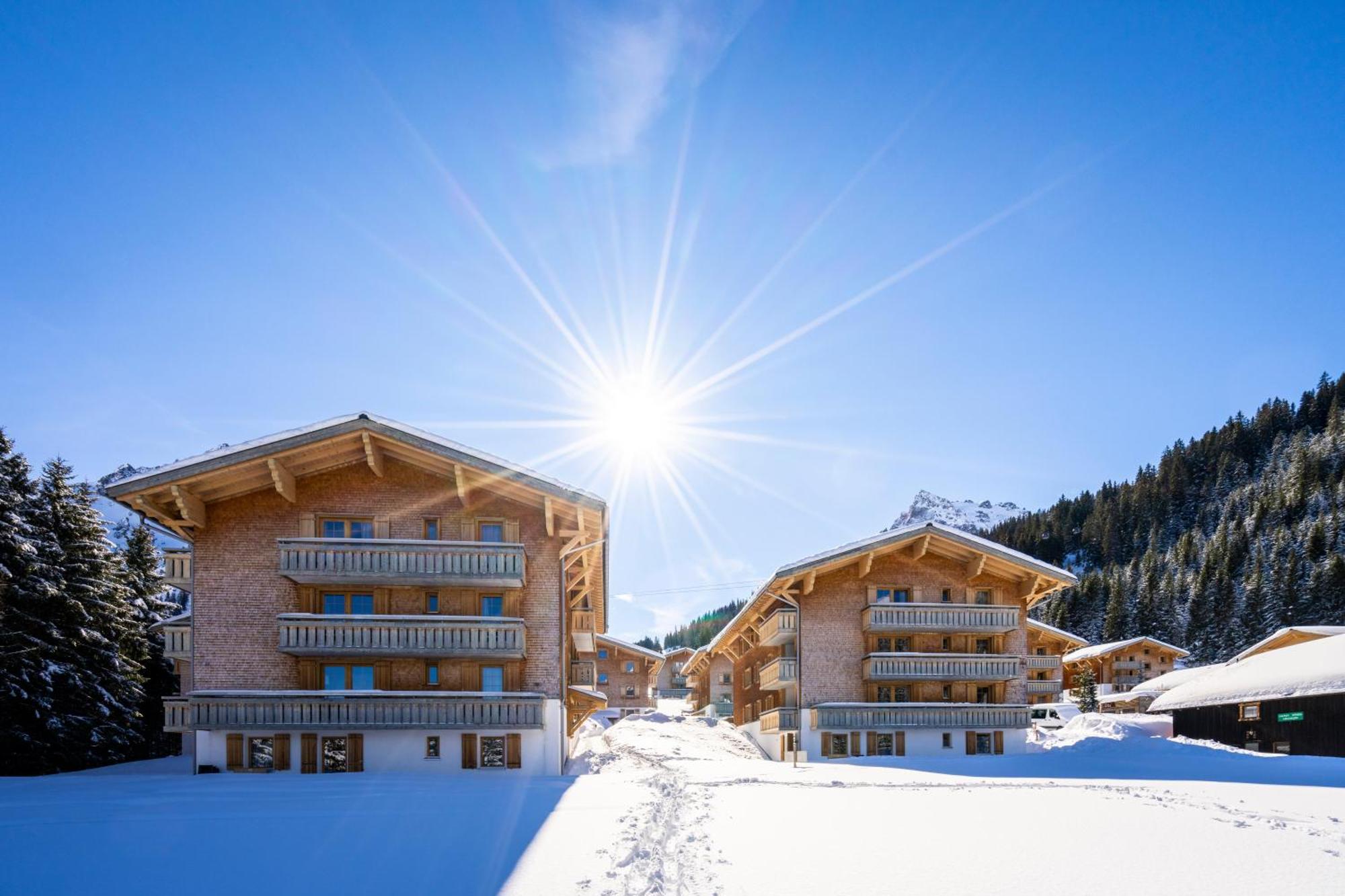 Landal Hochmontafon Hotell Gargellen Exteriör bild