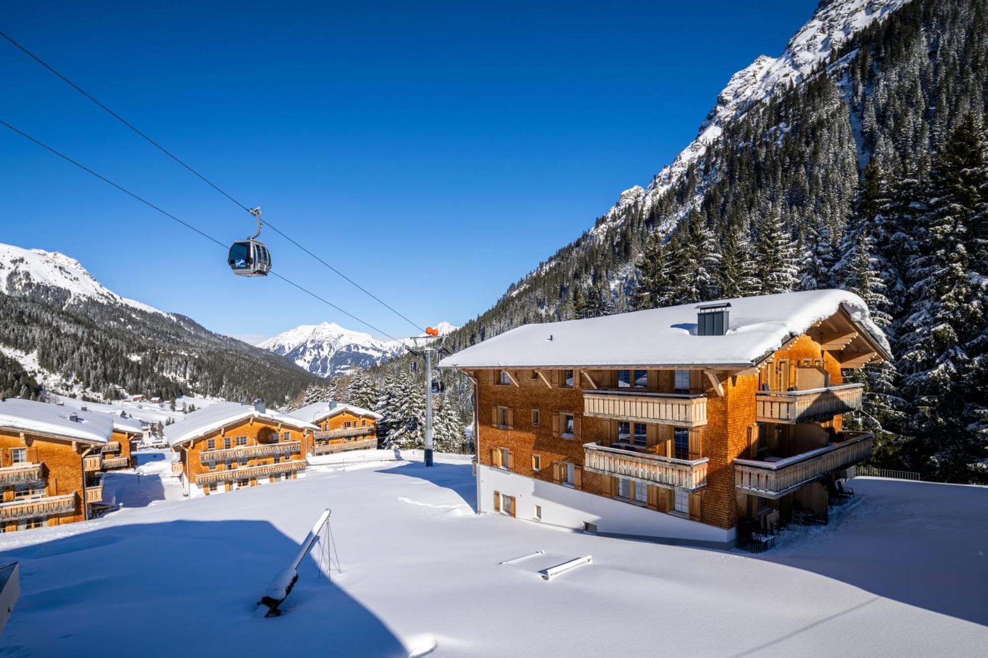 Landal Hochmontafon Hotell Gargellen Exteriör bild